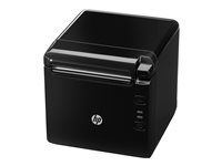 HP Value - Kvittoskrivare - direkt termisk - Rulle (8,25 cm) - 203 dpi - upp till 250 mm/sek - USB, RS232C - kniv - partialavkapande skärare, skärmaskin för helskärning - svart 4AK33AA