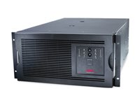 APC Smart-UPS - UPS - AC 230 V - 4 kW - 5000 VA - Ethernet 10/100, RS-232 - utgångskontakter: 10 - 5U - svart - för P/N: AR3105W, AR3140G, AR3155W, AR3305W, AR3340G, AR3355W, AR4038IX432, NBWL0356A SUA5000RMI5U