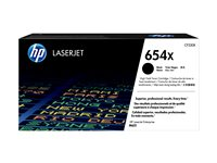 HP 654X - Lång livslängd - svart - original - LaserJet - tonerkassett (CF330X) - för Color LaserJet Enterprise M651dn, M651n, M651xh; Color LaserJet Managed M651dnm, M651xhm CF330X