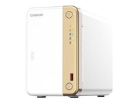 QNAP TS-262 - NAS-server - 2 fack - SATA 6Gb/s - RAID 0, 1, 5, 6, 10, 50, JBOD, 60 - RAM 4 GB - 2.5 Gigabit Ethernet - iSCSI support TS-262-4G