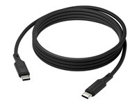 dbramante1928 IT - USB-kabel - 24 pin USB-C till 24 pin USB-C - 2 m - upp till 100W laddningskraft - svart CB20CCBL7239
