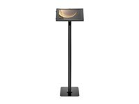 Compulocks - Stand kit - synliga kameror och sensorer fram/bak - för monteringsskydd för plattpaneler / surfplattor - låsbar - höggradig aluminium - svart - skärmstorlek: 12.4" - golvstående, fristående - för Samsung Galaxy Tab S10+, Tab S9 FE+, Tab S9+ 150B124GAPXB