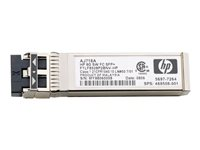 HPE Long Range - SFP+ sändar/mottagarmodul - 8 Gb fiberkanal - för HPE SN6720C 64, SN8500C/SN8700C 48, SN8700C 64; StoreFabric SN6610, SN6620C 24 AJ907A