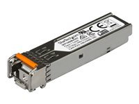 StarTech.com MSA Uncoded SFP Module, 1000BASE-BX, 1 Gigabit Ethernet Bi-Directional (BiDi) Fiber Single Strand SFP Transceiver (SMF), LC 10km , Mini GBIC Transceiver SFP Module, Downstream - Lifetime Warranty (SFP1000BXDST) - SFP-sändar/mottagarmodul (mini-GBIC) - 1GbE - 1000Base-BX - LC enkelläge - upp till 10 km - 1310 (RX) / 1490 (TX) nm SFP1000BXDST