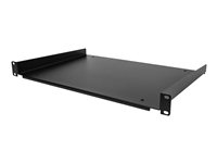 StarTech.com 1U-serverrackhylla - Universell fribärande serverhylla med rackfäste för 19-tums rack och skåp för nätverksutrustning - Hållbar design - Viktkapacitet 25 kg - 30 cm djupt fack - Hylla för rack - 1U - 19" SHELF-1U-12-FIXED-S