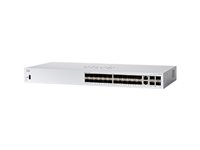 Cisco Business 350 Series CBS350-24S-4G - Switch - L3 - Administrerad - 24 x Gigabit SFP + 2 x kombination Gigabit Ethernet/Gigabit SFP + 2 x gigabit SFP (upplänk) - rackmonterbar - återanvänd CBS350-24S-4GEU-RF
