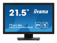 iiyama ProLite T2234MSC-B1S - LED-skärm - Full HD (1080p) - 22" T2234MSC-B1S