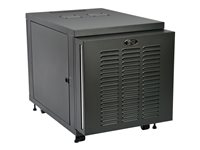 Eaton Tripp Lite Series 12U Industrial Rack Floor Enclosure Server Cabinet Doors & Sides - Rack skåp - svart - 12U - 19" SR12UBFFD