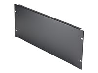StarTech.com 4U Blank Panel for 19 inch Rack, Rack Mount Blanking Panel for Server/Network Racks & Cabinets, 4RU Rackmount Filler Panel/Spacer/Plates, Solid Panel, Cold-Rolled Steel, Black - 4U Blanking Panel (RKPNL4U) - Rackblankningspanel - svart - 4U - 19" RKPNL4U