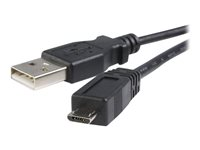 StarTech.com 3m Micro USB Cable M/M USB A to Micro B - USB-kabel - USB (hane) till mikro-USB typ B (hane) - USB 2.0 - 3 m - svart - för P/N: KITBXAVHDPEU, KITBXAVHDPUK UUSBHAUB3M