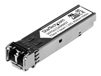 StarTech.com Cisco GLC-SX-MM-kompatibel SFP-sändtagarmodul - 1000BASE-SX - SFP-sändar/mottagarmodul (mini-GBIC) - 1GbE - 1000Base-SX - LC multiläge - upp till 550 m - 850 nm - för P/N: ET91000SFP2, ET91000SFP2C, IES101002SFP, MCM1110SFP, PEX1000SFP2 SFPGLCSXMMST