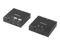 Startech HDMI över CAT6-förlängare med USB-hub med 4 portar - 50 m - 1080p - Video/ljud/infraröd/USB-förlängningskabel - över CAT 6 - upp till 50 m ST121USBHD