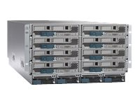 Cisco UCS 5108 Blade Server Chassis - Kan monteras i rack 6U - upp till 8 blad - nätaggregat - hot-plug 2500 Watt - återanvänd - med UCS 6324 Fabric Interconnect UCSMINISEED5108-RF