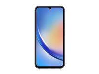 Samsung Galaxy A34 5G - Enterprise Edition - 5G pekskärmsmobil - dual-SIM - RAM 6 GB / Internminne 128 GB - microSD slot - OLED-skärm - 6.6" - 2340 x 1080 pixlar (120 Hz) - 3 st. bakre kameror 48 MP, 8 MP, 5 MP - front camera 13 MP - awesome graphite SM-A346BZKAEEB