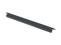 Middle Atlantic 1RU UFA Faceplate - Small Device Mounting Shelf Faceplate - Planskiva - svart - 1U - 19" UFAF-1