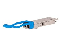 HPE Aruba - QSFP28 sändar-/mottagarmodul - 100GbE - 100GBase-ER4Lite - LC enkelläge - upp till 40 km - för HPE Aruba 8325, 8400 8-slot; CX 10000, 8360 JL743A