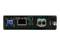 StarTech.com Multimode (MM) LC Fiber Media Converter for 1Gbe Network - 550m Range - Gigabit Ethernet - 850nm - with SFP Transceiver (ET91000LC2) - Fibermediekonverterare - 1GbE - 1000Base-LX, 1000Base-SX, 1000Base-T - RJ-45 / LC multiläge - upp till 550 m - 850 nm - för P/N: ETCHS2U, SVA12M2NEUA, SVA12M5NA ET91000LC2