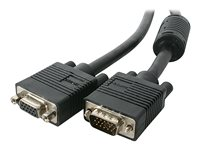 StarTech.com 1,8 m koaxial förlängningskabel för VGA-skärm med hög upplösning - HD15 M/F - VGA-förlängningskabel - HD-15 (VGA) (hane) till HD-15 (VGA) (hona) - 1.8 m - formpressad - för P/N: DP2VGAMM6, DP2VGAMM6B, HD2VGAMM6, ST1212T, ST122PROEU, ST124PROEU, SV231USBLC MXT101HQ