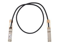 Cisco Copper Cable - 100GBase direktkopplingskabel - QSFP (hane) till QSFP (hane) - 3 m - passiv - för Mellanox ConnectX-5 Ex EN; Nexus 93108TC-EX, 93180YC-FX, 9336C-FX2 QSFP-100G-CU3M=