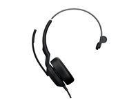 Jabra Evolve2 50 MS Mono - Headset - på örat - kabelansluten - aktiv brusradering - USB-C, USB-A - Certifierad för Microsoft-teams 25069-899-899