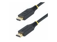 StarTech.com - Hög hastighet - HDMI-kabel med Ethernet - HDMI hane till HDMI hane - skärmad - svart - passiv, 4K60Hz UHD-stöd, HDR10-stöd HDMI2-CABLE-4K60-8F