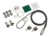 HP Business PC Security Lock v3 Kit - Säkerhetssats för system - för HP 280 G3, 280 G4, 285 G3, 290 G1, 290 G2, 290 G3; Desktop Pro A 300 G3, Pro A G2; EliteDesk 705 G4 (micro tower, SFF), 705 G5 (SFF), 800 G4 (SFF, tower), 800 G5 (SFF, tower); ProDesk 400 G5 (micro tower, SFF), 400 G6 (micro tower, SFF), 600 G4 (micro tower, SFF), 600 G5 (micro tower, SFF) 3XJ17AA