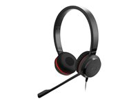 Jabra Evolve 30 II UC stereo - Headset - på örat - kabelansluten - USB-C, USB-A - ljudisolerande - Alcatel-Lucent-certifierad, Avaya-certifierad, Certifierad för Microsoft-teams, Cisco Certified, Unify-certifierad 5399-829-369