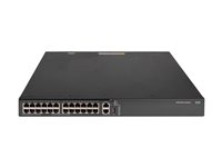 HPE FlexNetwork 5600 HI - Switch - 1 plats - L3 - Administrerad - 24 x 100/1000/2.5G/5G/10GBase-T + 4 x QSFP+ - rackmonterbar - PoE Class 8 - BTO S0S34A