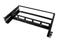 StarTech.com 2U DIN Rail Kit for Standard 19" Rack - Adjustable Depth Rackmount DIN Rail with Top Hat, Mini, G Rails (ADJDINKIT) - Sats med stativskenor - svart - 2U - 19" - för P/N: RK12OD2, RK2537BKM, RK3236BKF, RK4236BKB, RK4242BK24, RK4242BK30, RK4OD, RKQMCAB12V2 ADJDINKIT