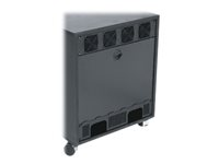 Middle Atlantic RAP Series RK-RAP12 - Rack rear access panel - bak - svart - 12U - 19" RK-RAP12