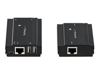StarTech.com 4-ports USB 2.0-förlängarhubb över Single CAT5e/CAT6 Ethernet-kabel (RJ45) - 100 m - Adapterkit med USB-förlängarhubb - Metallhölje - Externt strömförsörjning - 480 Mbit/s - USB-förlängningskabel - USB 2.0 - över CAT 5e/6 - upp till 100 m USB2004EXT100