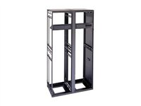 Middle Atlantic Slim 5 - Rack öppen ram - svart - 29U - 19" 5-29-26