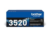 Brother TN3520 - Svart - original - tonerkassett - för Brother HL-L6400, MFC-L6900, MFC-L6970 TN3520