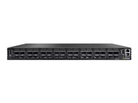 NVIDIA Spectrum-3 SN4700 - Switch - L3 - Administrerad - 32 x 400 Gigabit QSFP-DD - främre till bakre luftflöde - rackmonterbar 920-9N301-00RB-0C0