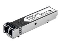 StarTech.com Cisco SFP-GE-S-kompatibel SFP-fibermodul - 1000BASE-SX - SFP-sändar/mottagarmodul (mini-GBIC) - 1GbE - 1000Base-SX - LC multiläge - upp till 550 m - 850 nm - för P/N: ET91000LCOAM, ET91000SFP2, ET91000SFP2C, IES101002SFP, MCM1110SFP, PEX1000SFP2 SFPGESST