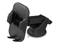 dbramante1928 re-charge - Bilhållare för mobiltelefon - suction - mount - svart CXCLCUBL6521