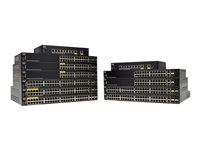 Cisco 250 Series SG250-18 - Switch - L3 - smart - 16 x 10/100/1000 + 2 x kombination Gigabit Ethernet/Gigabit SFP - rackmonterbar - rekonditionerad SG250-18-K9-EU-RF