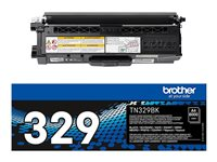 Brother TN329BK - Svart - original - tonerkassett - för Brother DCP-L8450CDW, HL-L8350CDW, HL-L8350CDWT, MFC-L8850CDW TN329BK