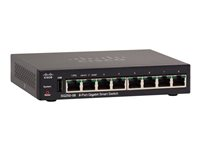 Cisco 250 Series SG250-08 - Switch - L3 - smart - 8 x 10/100/1000 - skrivbordsmodell - återanvänd SG250-08-K9-EU-RF