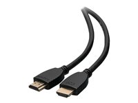 C2G 3ft 4K HDMI Cable with Ethernet - High Speed - UltraHD Cable - M/M - HDMI-kabel med Ethernet - HDMI hane till HDMI hane - 91 cm - skärmad - svart 56782