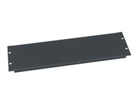 Middle Atlantic Forward FWD-EB3 - Rackpanel - flanged, blank, steel - svart - 3U - 19" (paket om 3 pieces) EB3