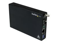 StarTech.com Gigabit Ethernet-fibermediaomvandlare med öppen SFP-port - Fibermediekonverterare - 1GbE - 1000Base-SX, 100Base-LX, 1000Base-T - RJ-45 / SFP (mini-GBIC) - för P/N: GLCSXMMRGDST, J4858C10PKST, J4858CST, SVA12M2NEUA, SVA12M5NA ET91000SFP2