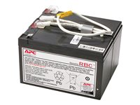 APC Replacement Battery Cartridge #109 - UPS-batteri - 1 x batteri - Bly-syra - träkol - för P/N: BN1250LCD, BR1200G-JP, BR1200LCDI, BR1500LCD, BR1500LCDI, BX1300LCD, BX1500LCD APCRBC109