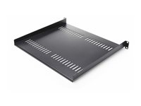 StarTech.com 2-Pack 1U Server Rack Shelf, Vented, 44lb Capacity, 16" Deep (CABSHELF116V2PK) - Hylla för rack - svart - 1U - 19" (paket om 2) CABSHELF116V2PK