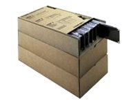 Middle Atlantic EVT1-CP12 - Rackpanel - svart pulverlack - 1U - 19" (paket om 12) EVT1-CP12