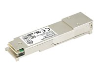 StarTech.com MSA Uncoded Compatible QSFP+ Module, 40GBASE-SR4, 40GbE Multi Mode (MMF) Fiber Optic Transceiver, 40GE Gigabit Ethernet QSFP+, MPO Connector, 100m, 850nm, DDM, 40 Gbps QSFP+ - Lifetime Warranty (QSFP40SR4ST) - QSFP+ sändar/mottagarmodul - 40GbE - 40GBASE-SR4 - MPO multiläge - upp till 150 m - 850 nm - för P/N: PEX40GQSFDPI, PEX40GQSFPI QSFP40SR4ST