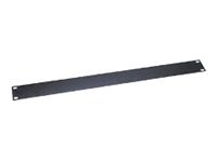 Middle Atlantic 1RU Blank Rack Panel - Steel - Pack of 12 - Täckpanel - black powder - 1U - 19" (paket om 12) FEB1-CP12