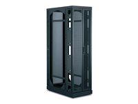 APC Netshelter VX Seismic Enclosure w/out Sides Black - Rack - svart - 42U - för P/N: SMTL3KRM2UCLNC, SMX1000CUS, SMX1500RM2UCNCUS, SMX2KR2UNCX145, SMX3000HVTUS, SMX750C AR2145BLK