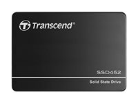 Transcend SSD452K2 - SSD - 512 GB - inbyggd - 2.5" - SATA 6Gb/s - AES TS512GSSD452K2