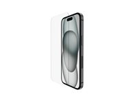 Belkin UltraGlass 2 - Skärmskydd för mobiltelefon - glas - för Apple iPhone 14 Pro, 15 SFA095EC